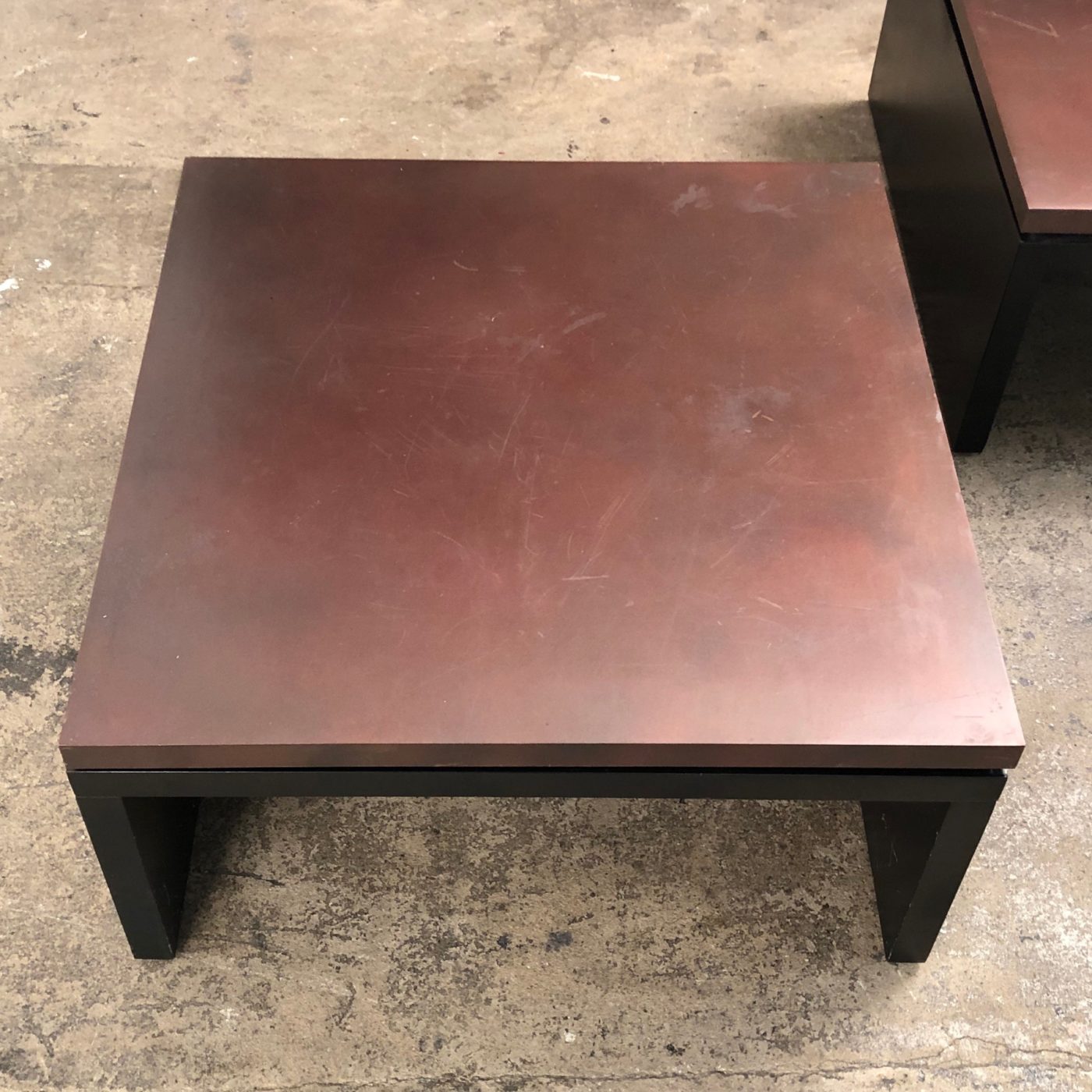 copper side tables Objet Vagabond