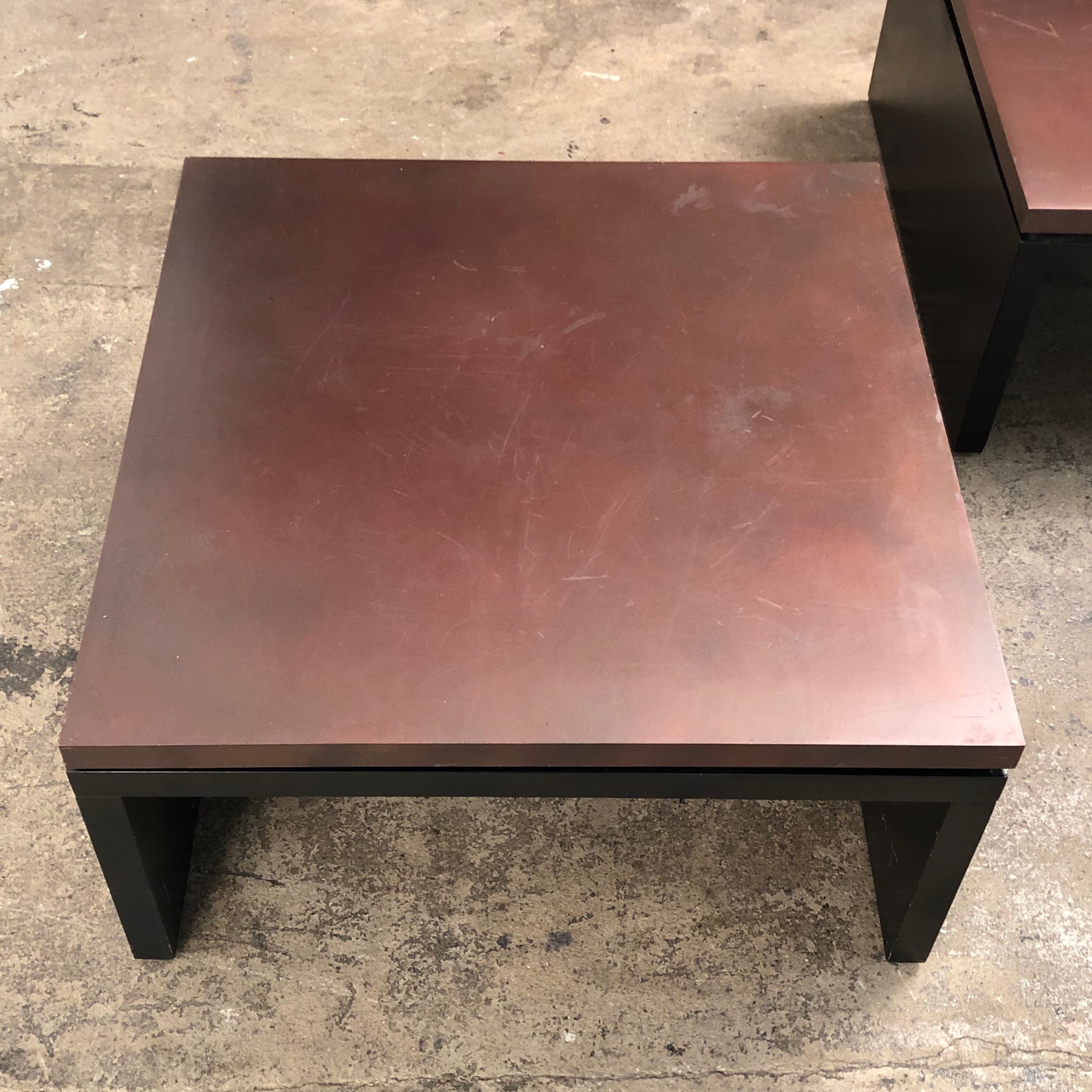 copper side tables Objet Vagabond