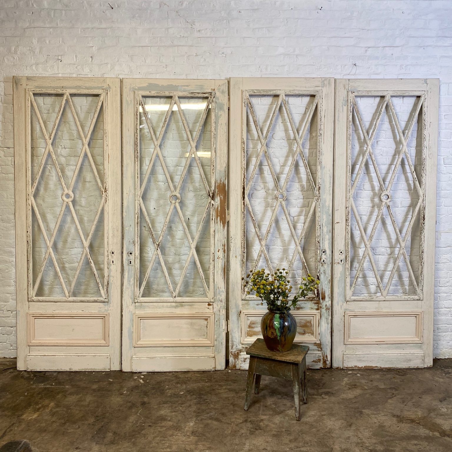 old painted doors Objet Vagabond