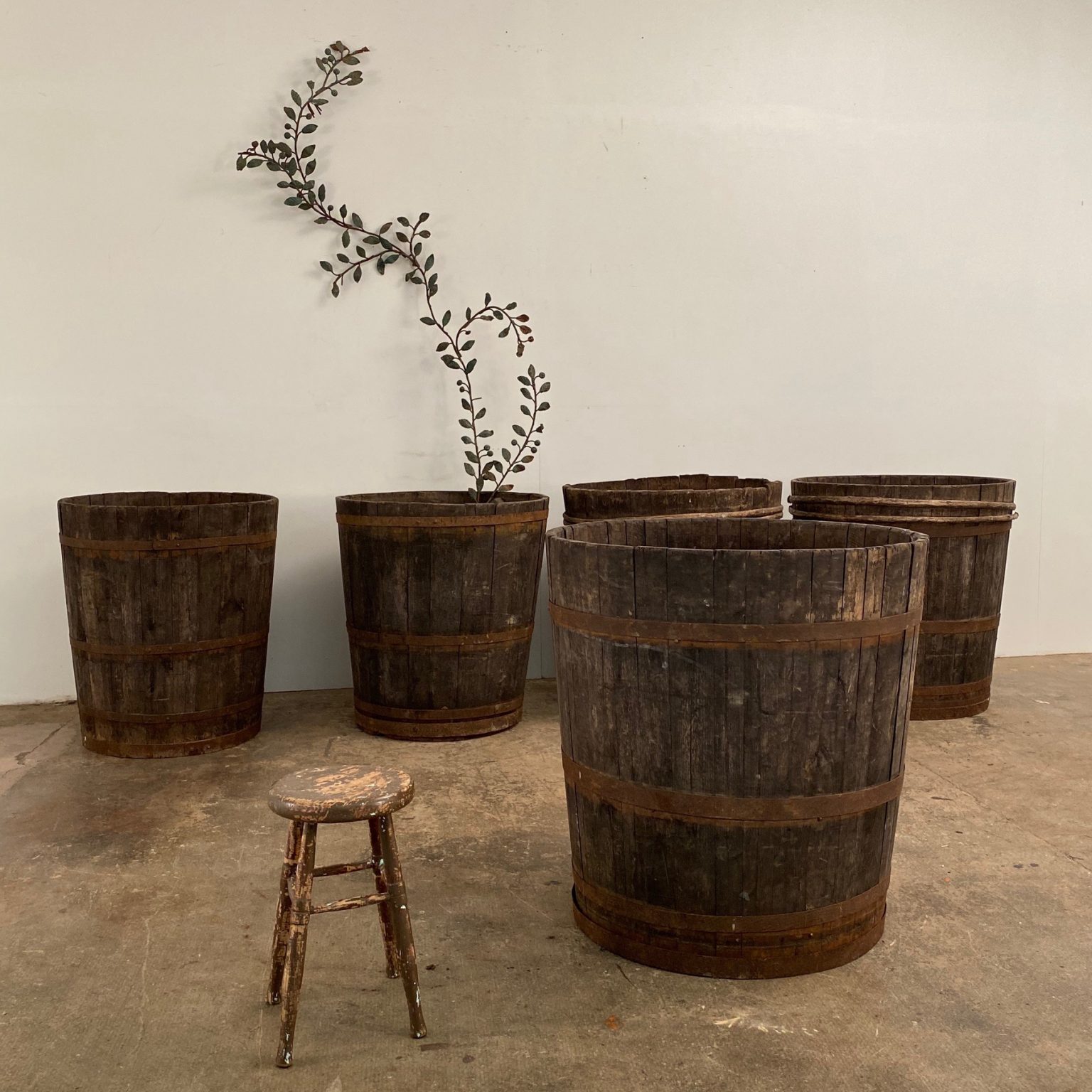 huge vineyard bins Objet Vagabond