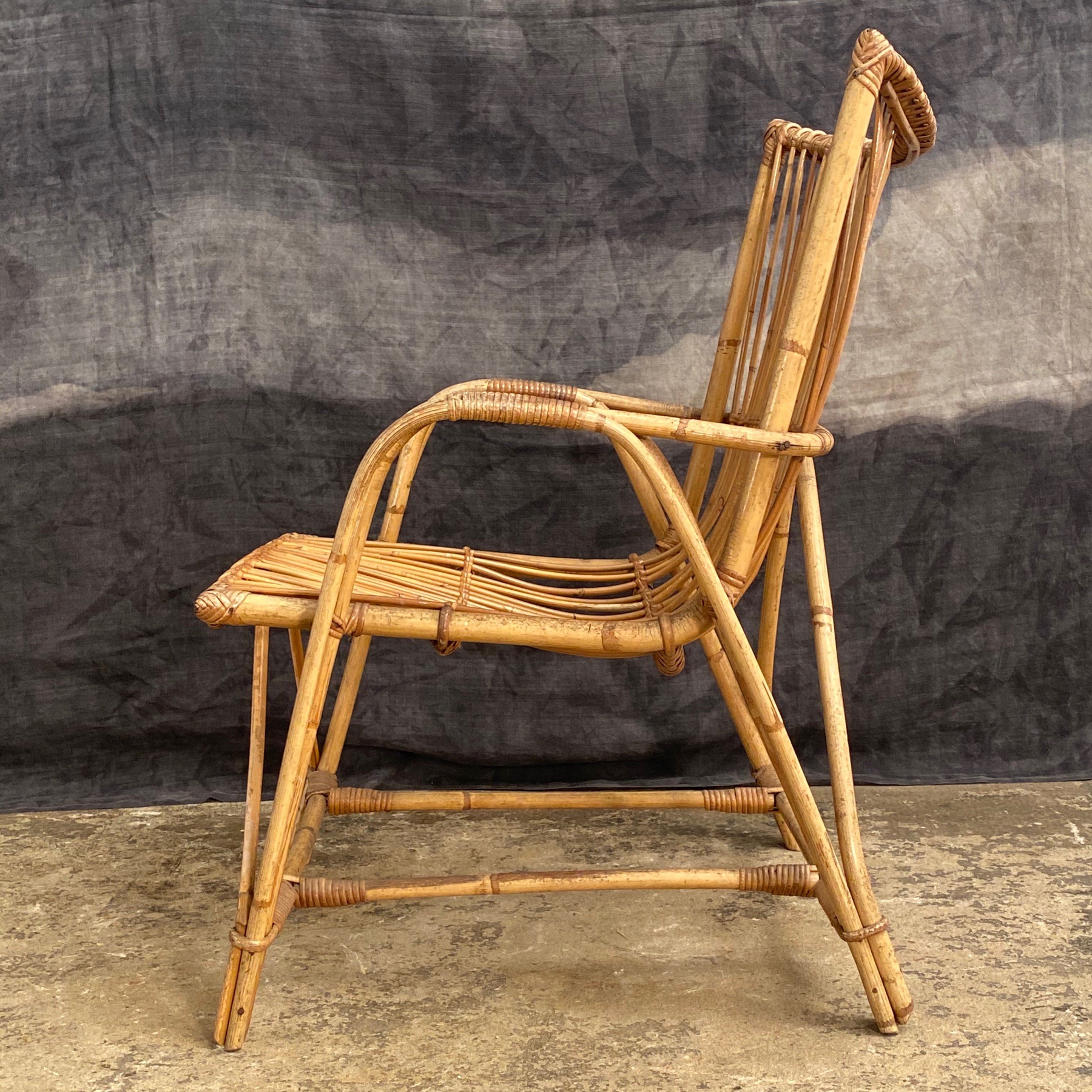 vintage rattan chairs Objet Vagabond
