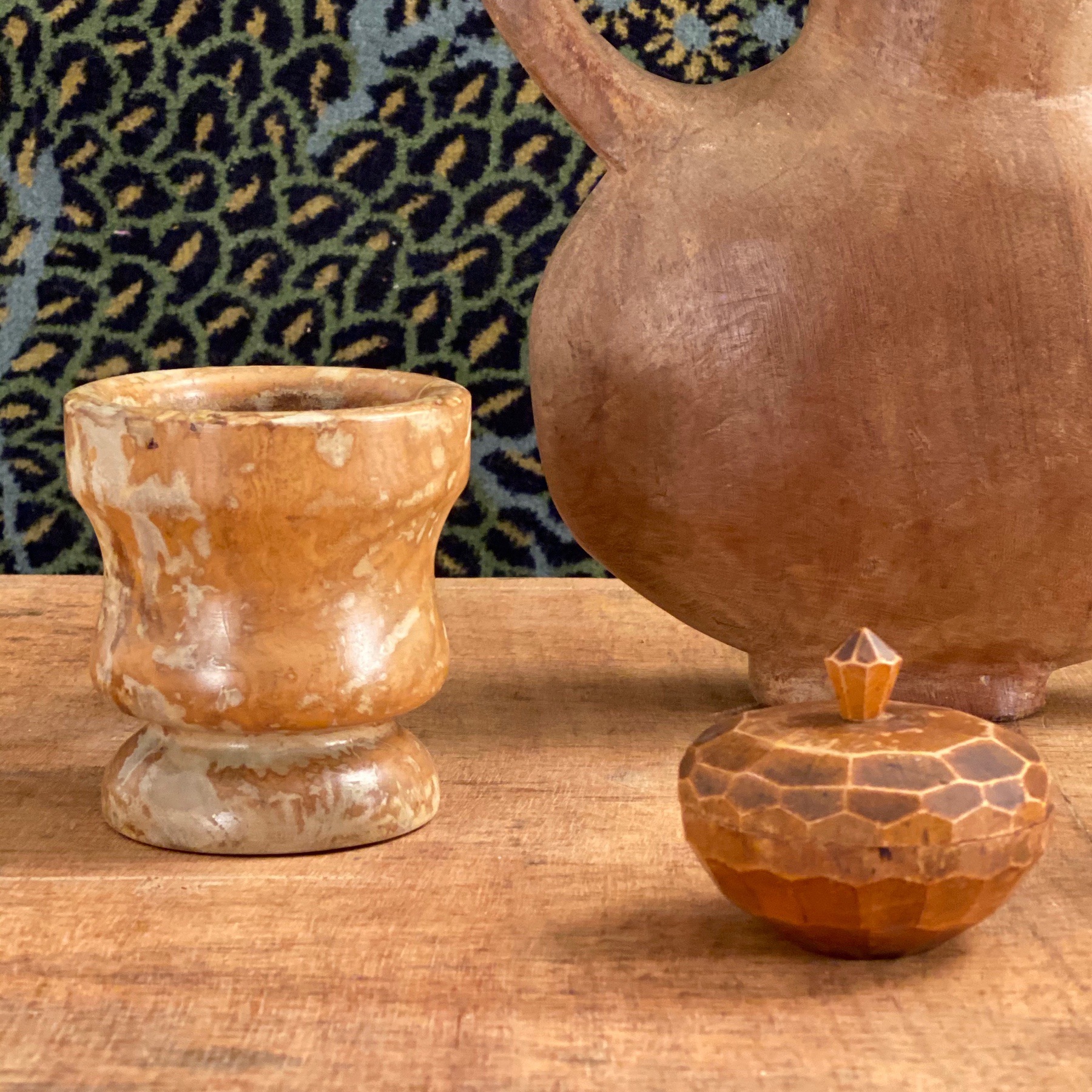 wooden vases collection Objet Vagabond