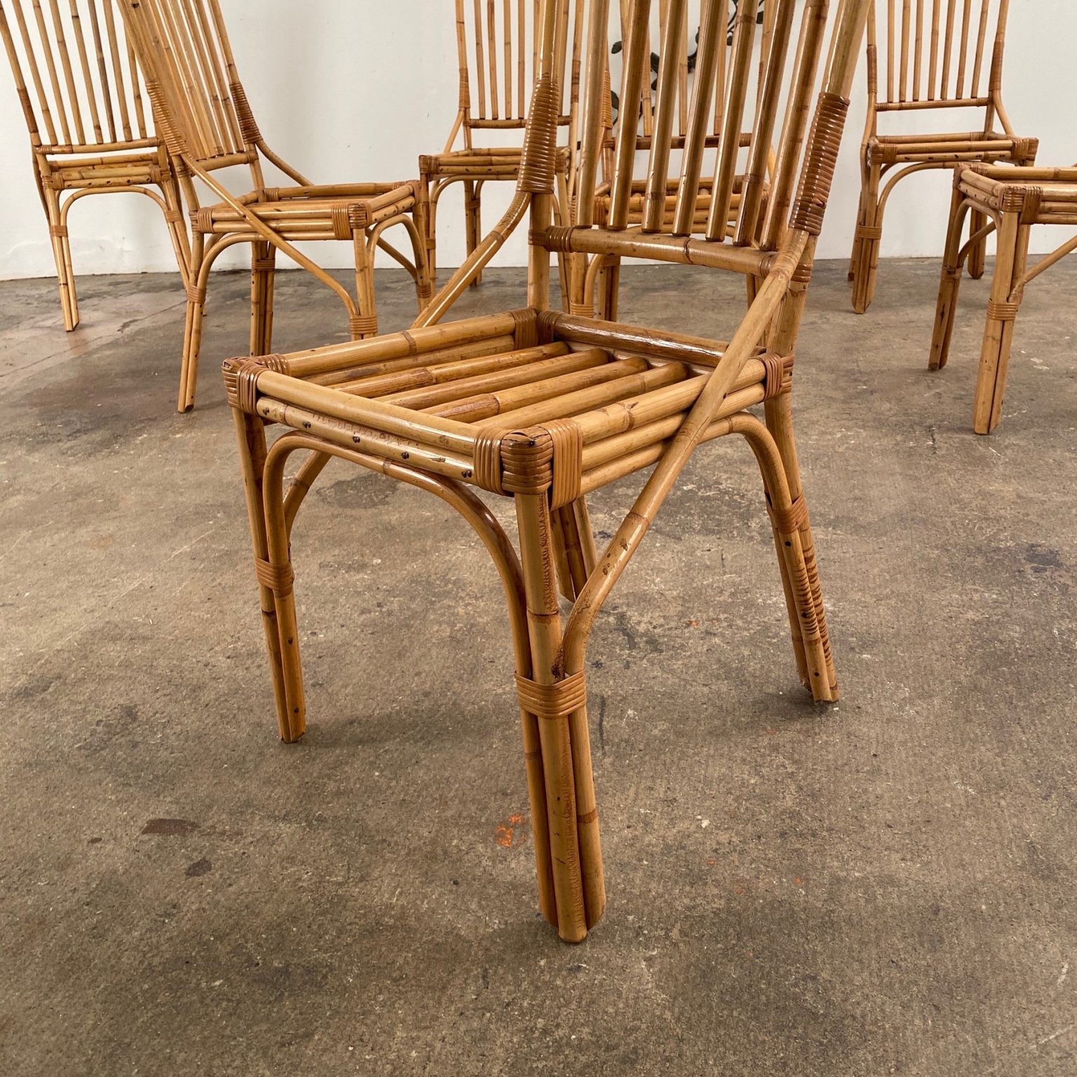 vintage rattan chairs Objet Vagabond