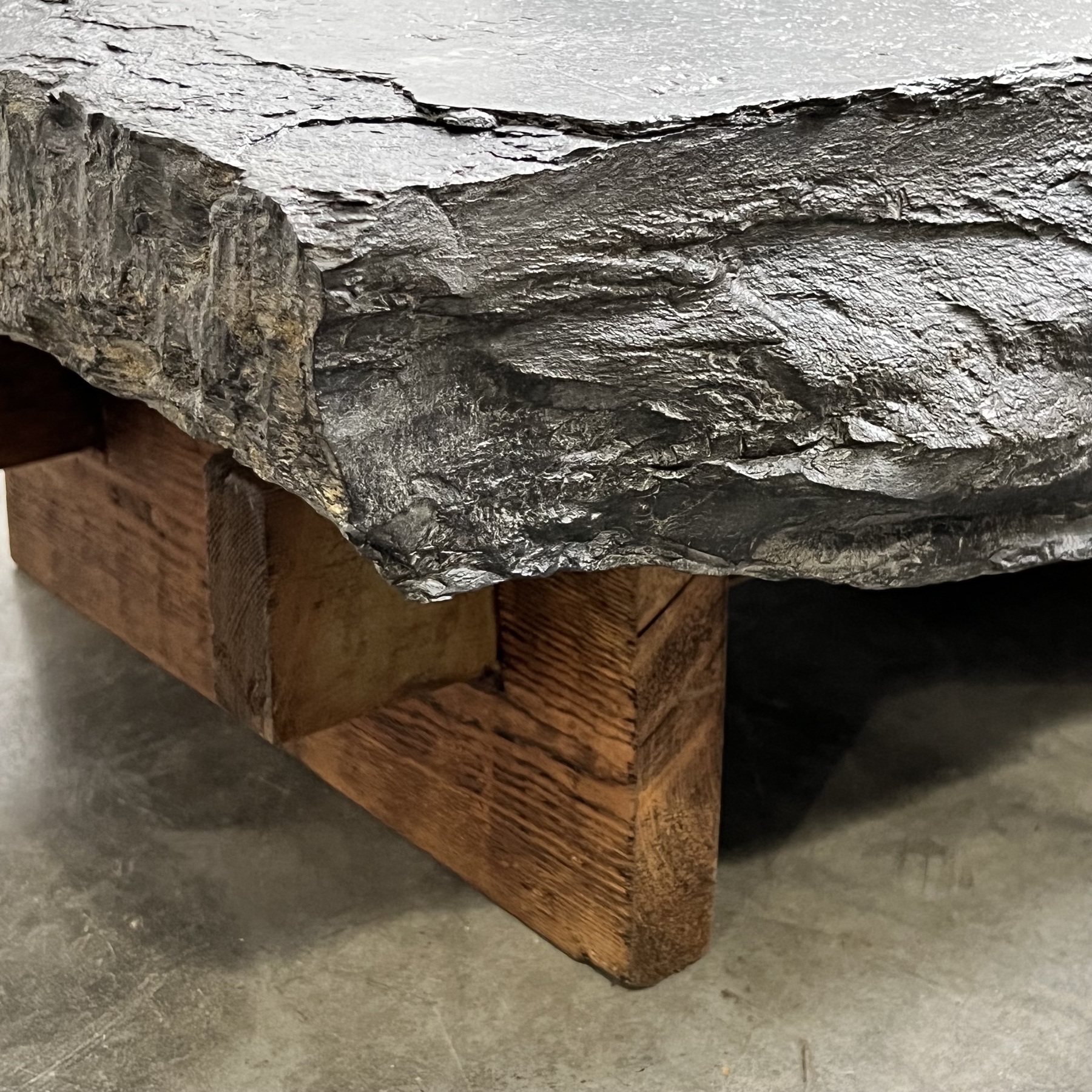 blue stone side tables Objet Vagabond