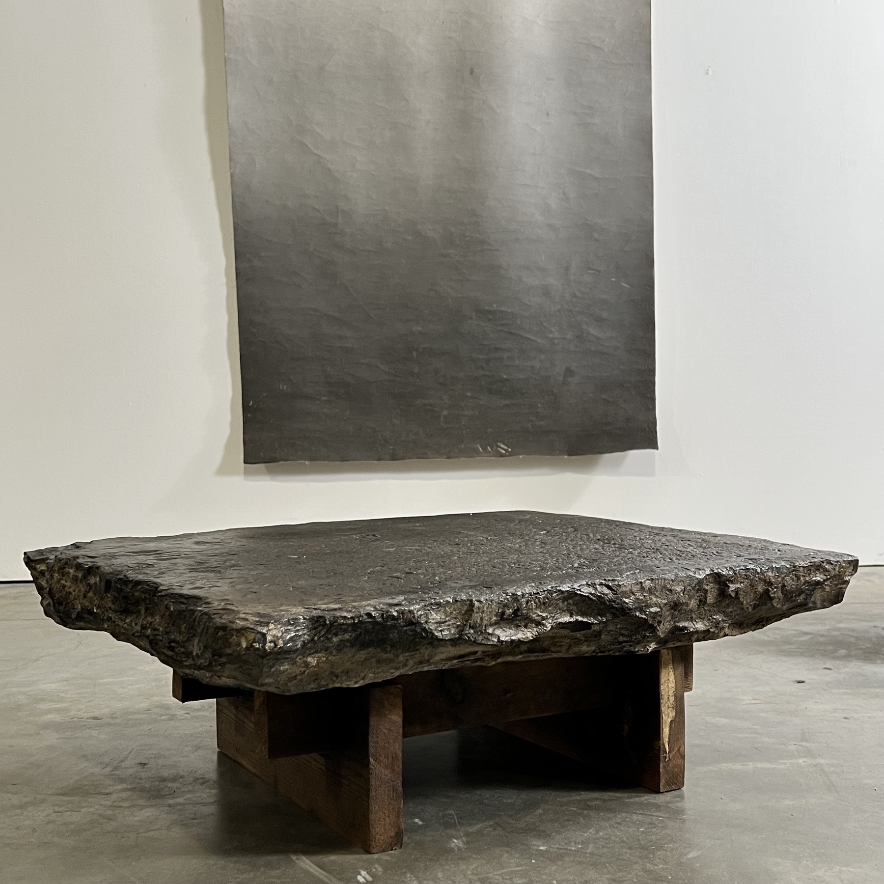 blue stone side tables Objet Vagabond